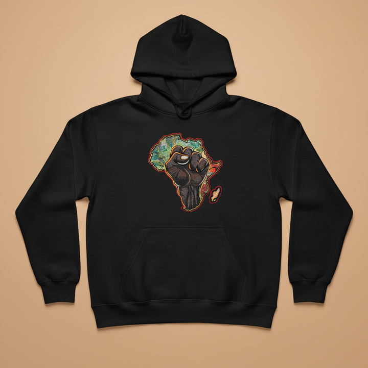 African Pride — Embroidered Hoodie