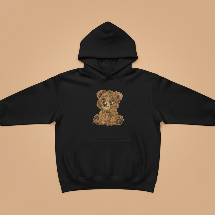 Baby Brown Bear — Embroidered Hoodie