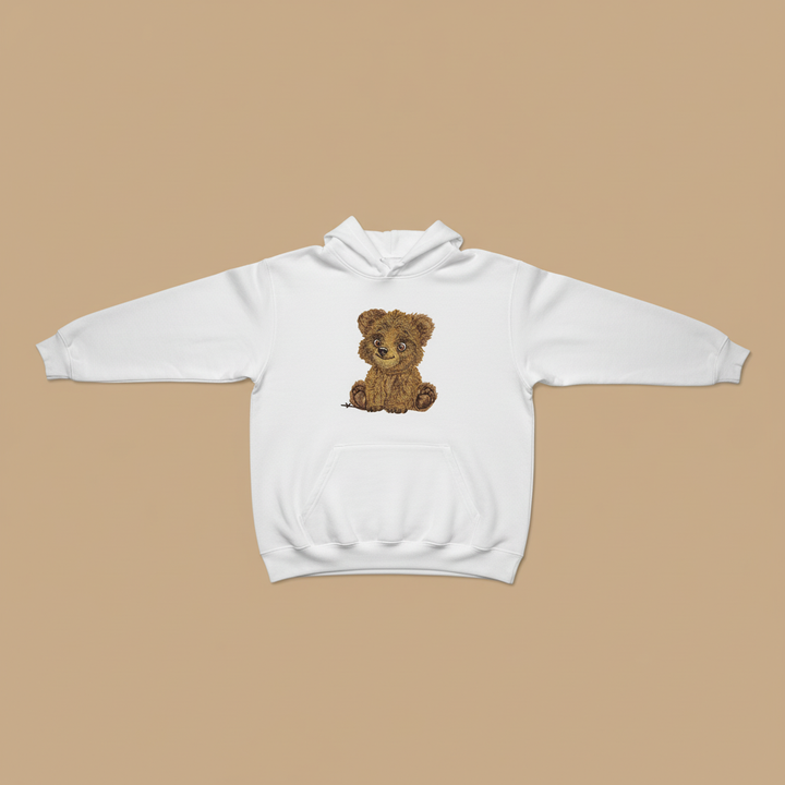Baby Brown Bear — Embroidered Hoodie
