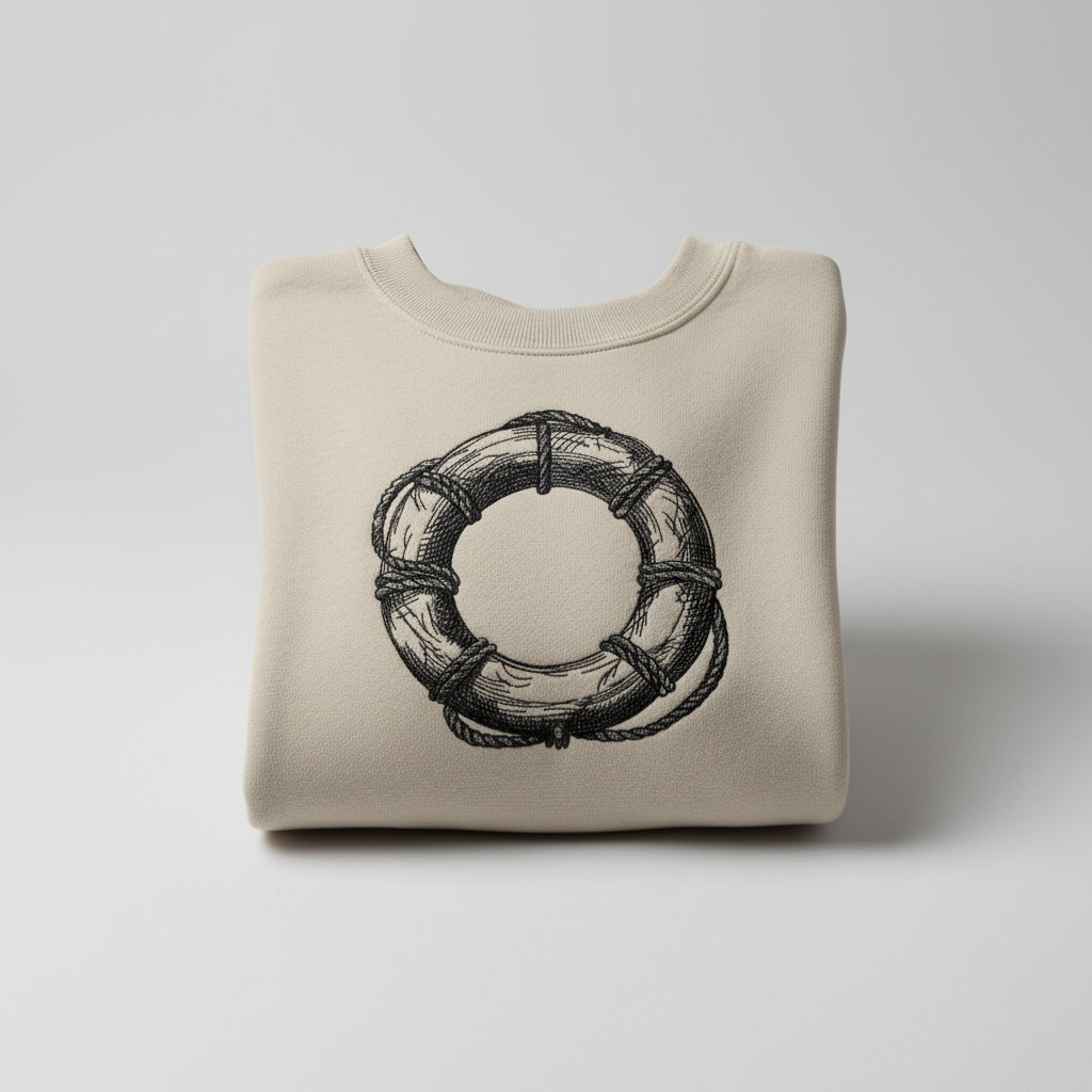 Boney Machine Embroidered Sweatshirt – Hand Finished in Dubai | EmbroMania