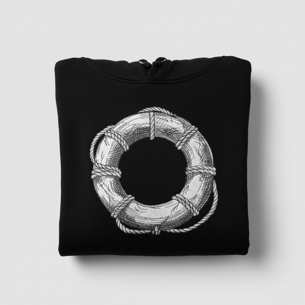 Boney Machine Embroidered Sweatshirt – Hand Finished in Dubai | EmbroMania