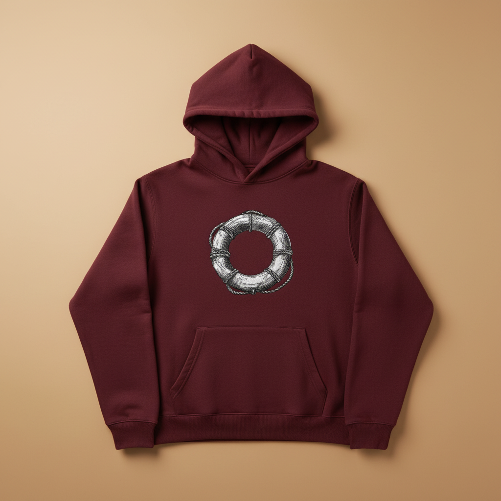 Boney Machine Embroidered Sweatshirt – Hand Finished in Dubai | EmbroMania