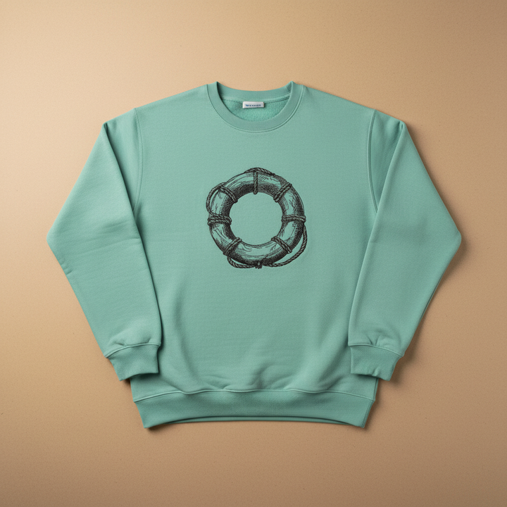 Boney Machine Embroidered Sweatshirt – Hand Finished in Dubai | EmbroMania