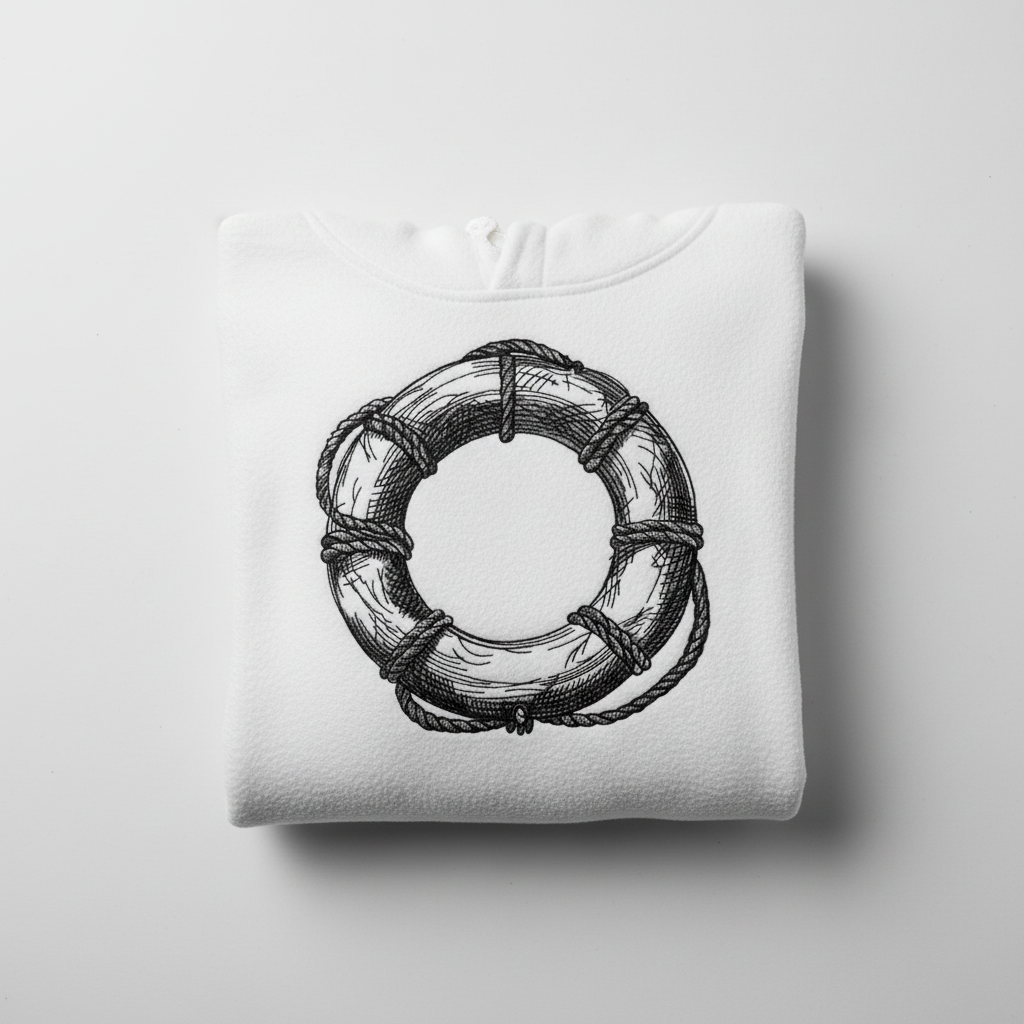 Boney Machine Embroidered Sweatshirt – Hand Finished in Dubai | EmbroMania