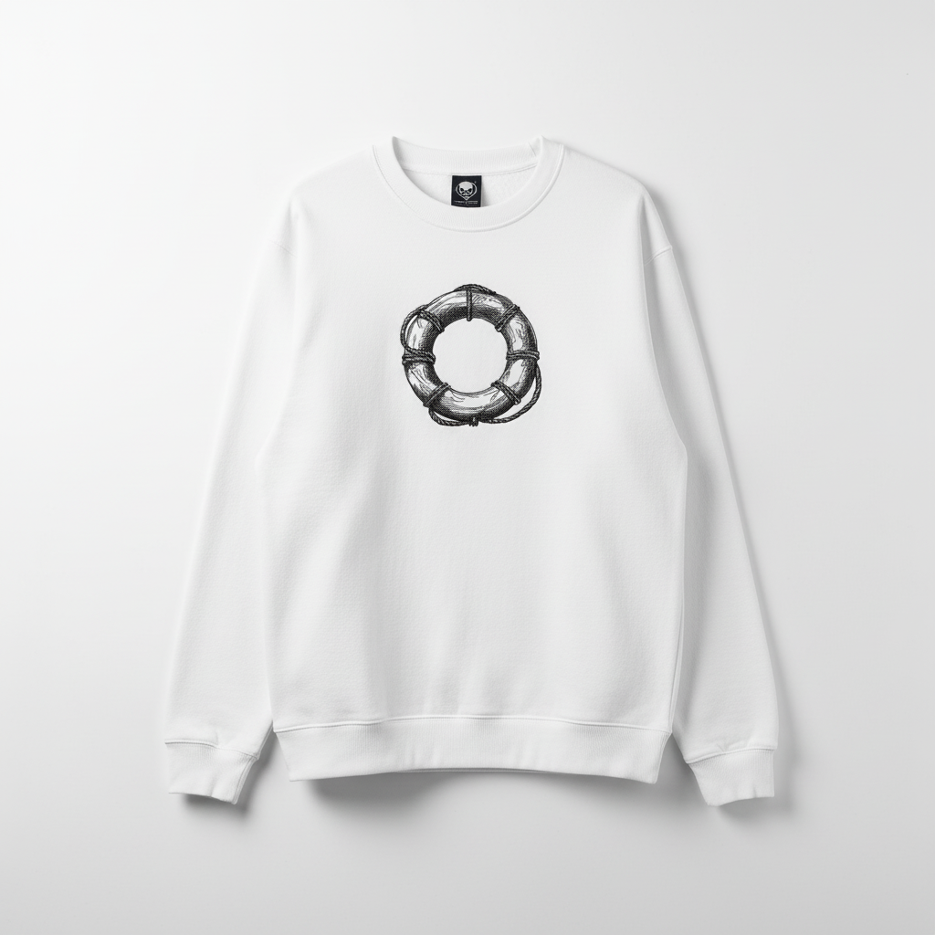 Boney Machine Embroidered Sweatshirt – Hand Finished in Dubai | EmbroMania