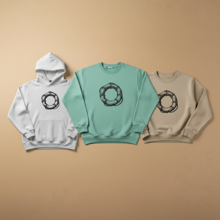Boney Machine Embroidered Sweatshirt – Hand Finished in Dubai | EmbroMania