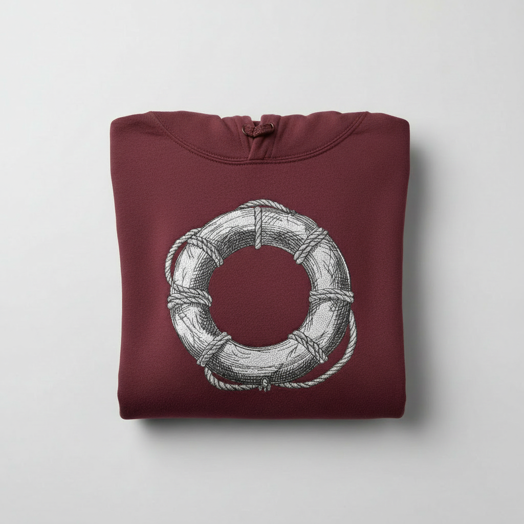 Boney Machine Embroidered Sweatshirt – Hand Finished in Dubai | EmbroMania