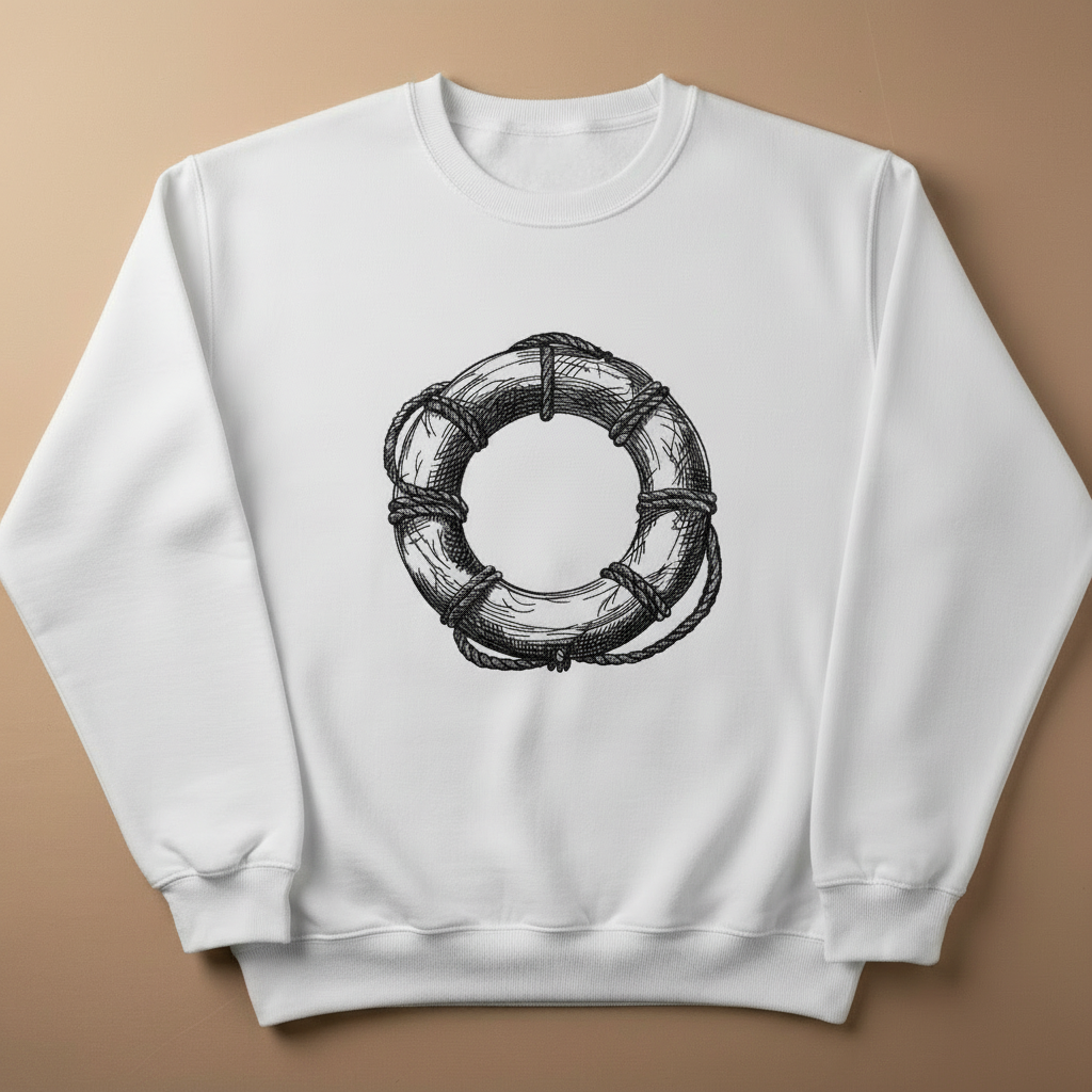 Boney Machine Embroidered Sweatshirt – Hand Finished in Dubai | EmbroMania