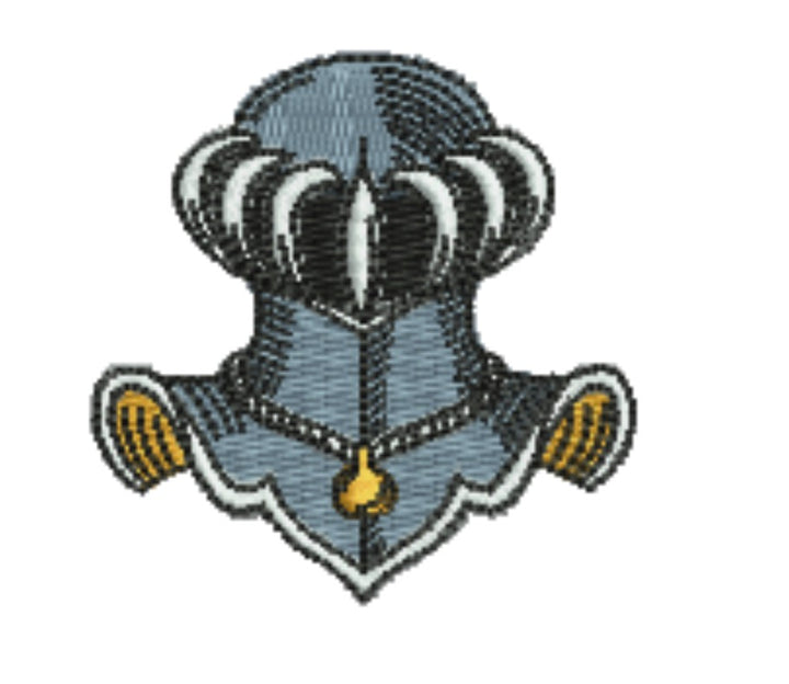 Warrior Helmets Viking &amp; Knight Machine Embroidered Patch – Hand Finished in Dubai | EmbroMania