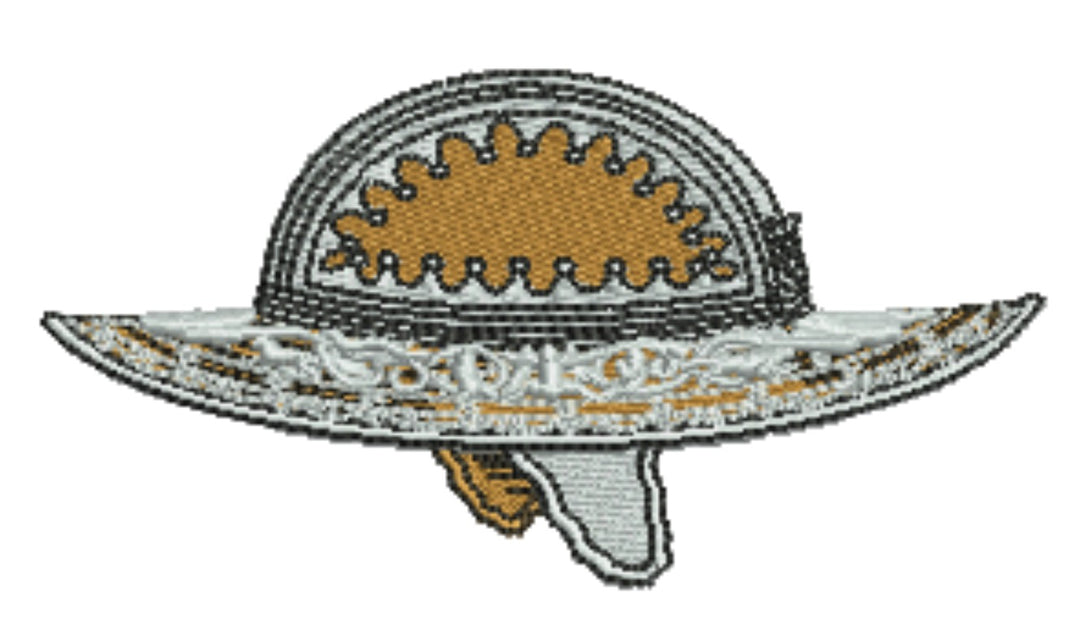Warrior Helmets Viking &amp; Knight Machine Embroidered Patch – Hand Finished in Dubai | EmbroMania