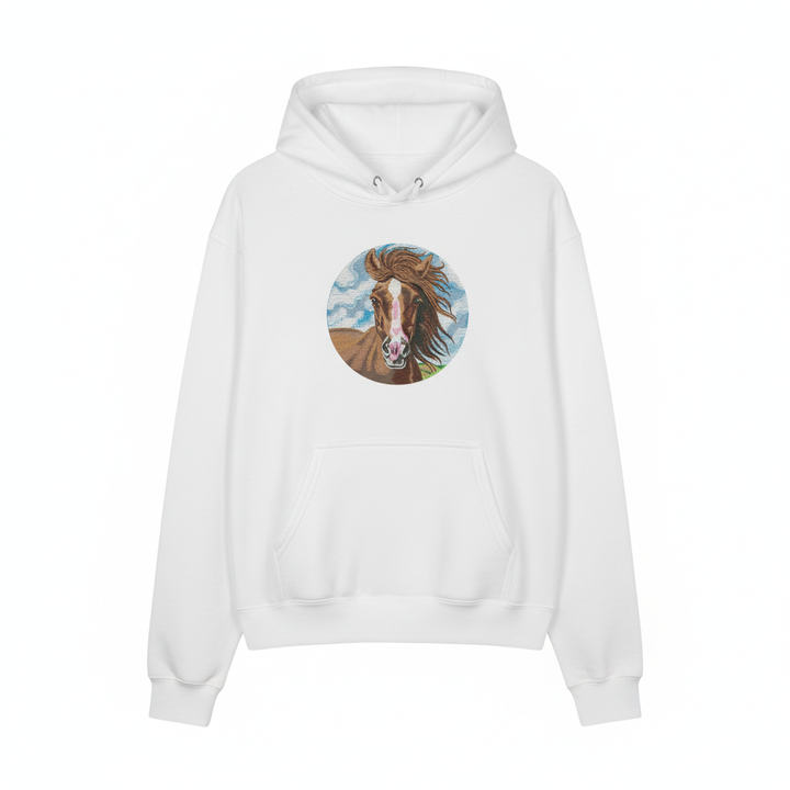 Majestic Horse — Embroidered Hoodie