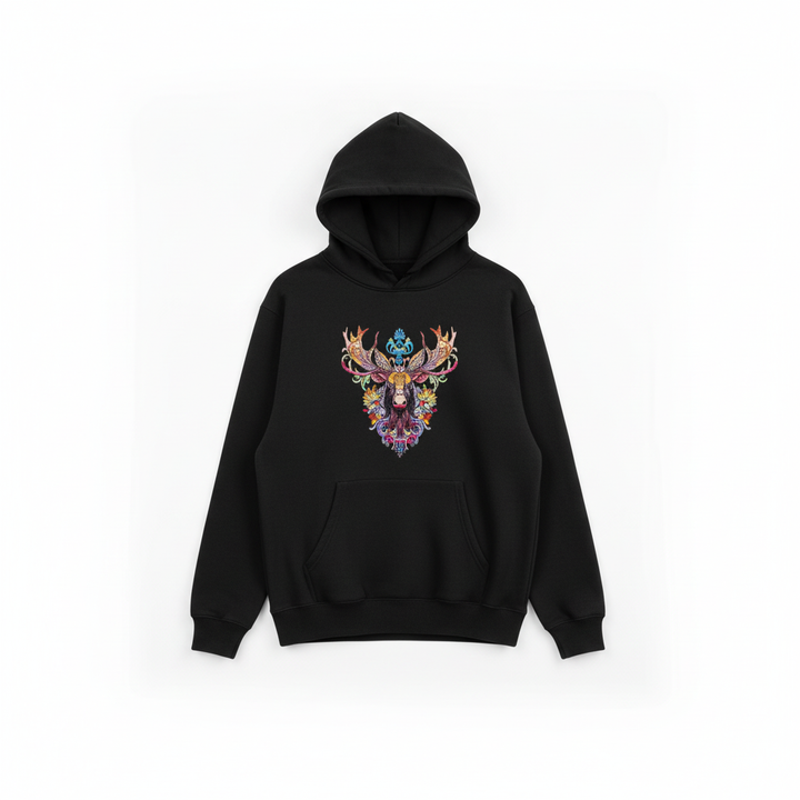 Radiant Moose — Embroidered Hoodie
